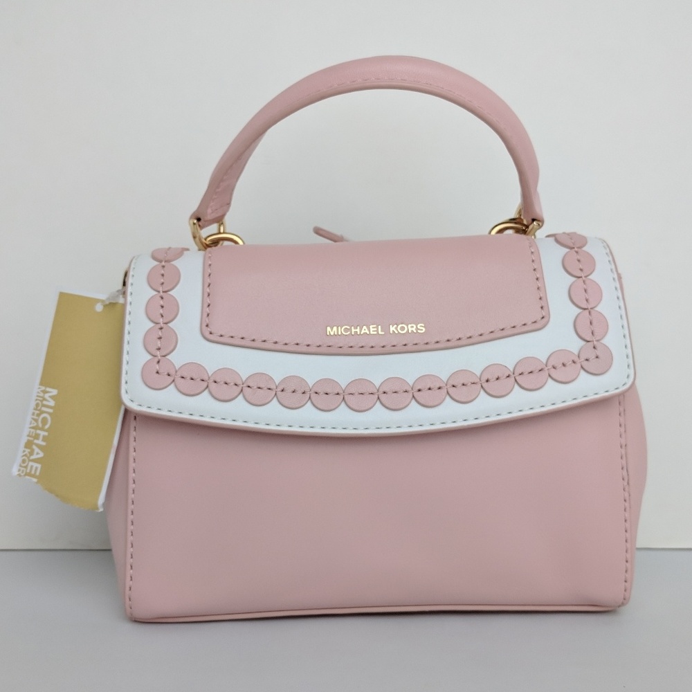 Michael Kors Ava Blossom Crossbody Bag Pink